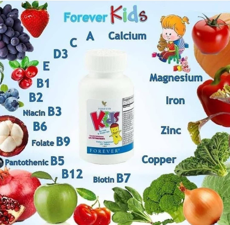 مکمل کیدزForever Kids multi vitamins